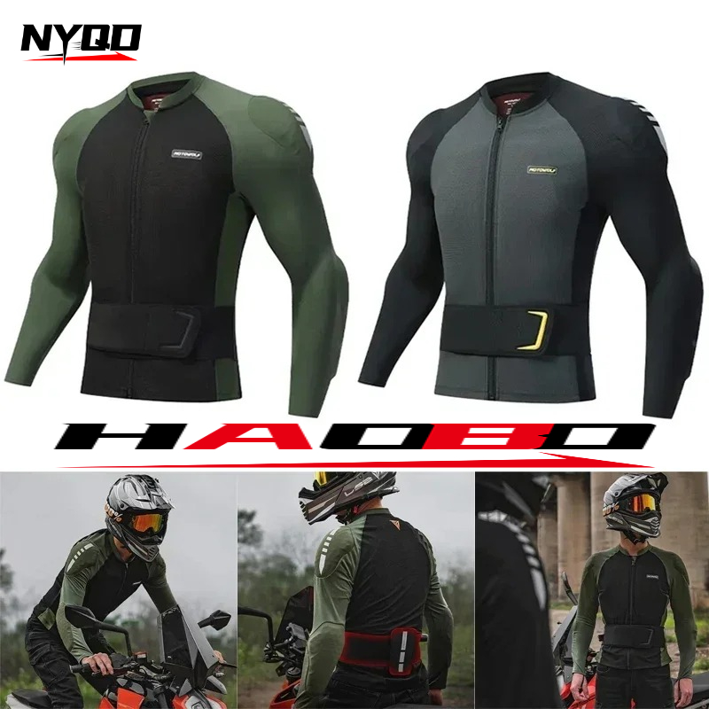 Gearx Motorcycle Jacket - Motosiklet Nefes Yumuşak Zırh Moto Ceket